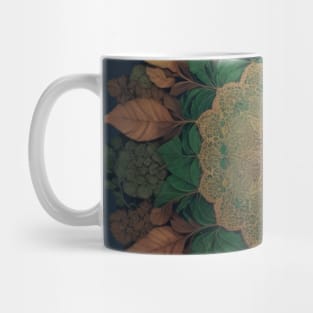 leaf's pattern Mug